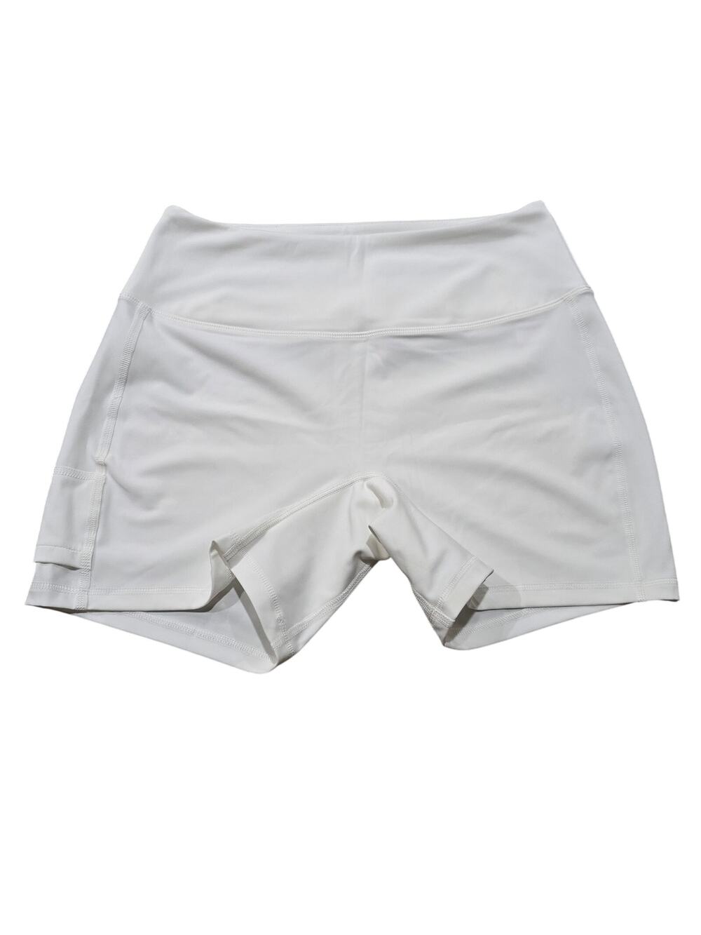 Peter Millar White Form Fitting Biking Exercise Yoga Workout Women's Shorts